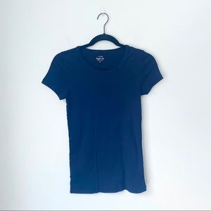 J. Crew Perfect Fit Crewneck Tee in Navy